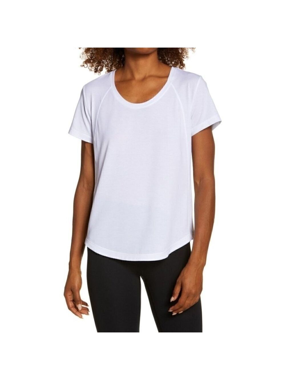 New Zella | Alli Performance T-shirt in White